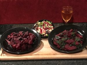 Beets prepared various ways